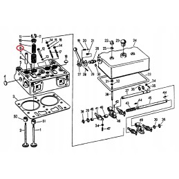 Outer head valve spring Ursus C 330