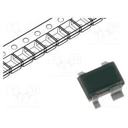 1 pcs x INFINEON TECHNOLOGIES - BFP650H6327 - Transistor: NPN, SiGe: C, bipolar, RF, 13V, 0.15A, 0.5W, SOT343