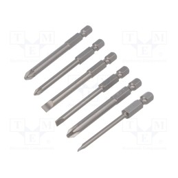 1 set x FELO - 031 927 16 - Kit: screwdriver bits, PlusMinus cross PZ-type,Phillips,slot