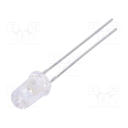 1 pcs x LUCKYLIGHT - LL-504PGC2V-G5-2BD - LED, 5mm, green, 14000÷23000mcd, 30°, Front: convex, 2.6÷3.6V