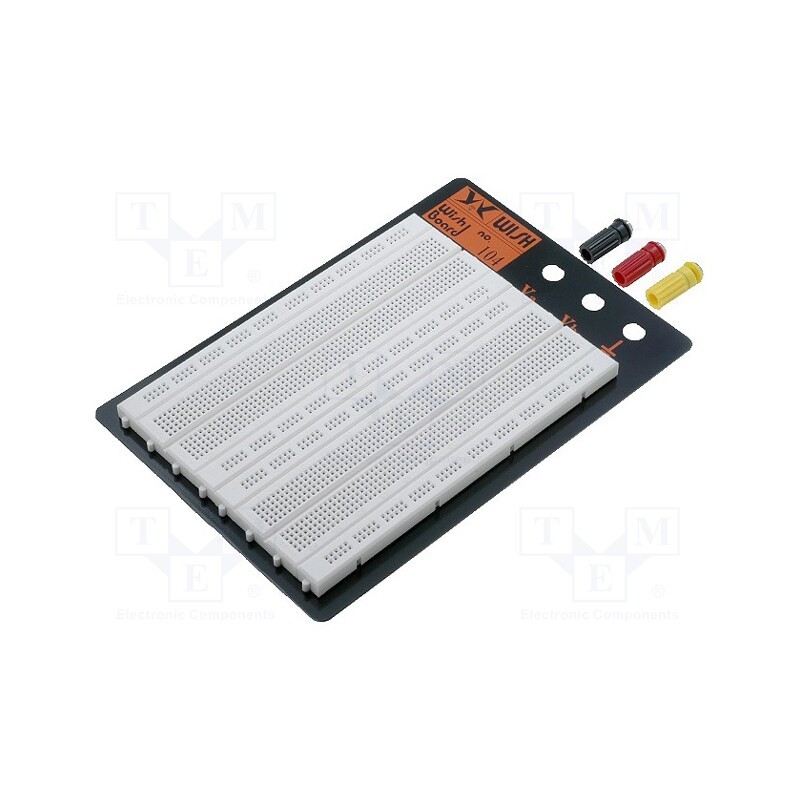 1 pcs x WISHER ENTERPRISE - WB-104 - Board: universal, prototyping,solderless, W: 150mm, L: 220mm
