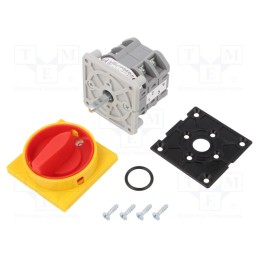 1 pcs x SPAMEL - ŁK16R-2.8211\P08 - Switch: cam switch, Stabl.pos: 2, 16A, 0-1, for building in, Pos: 2