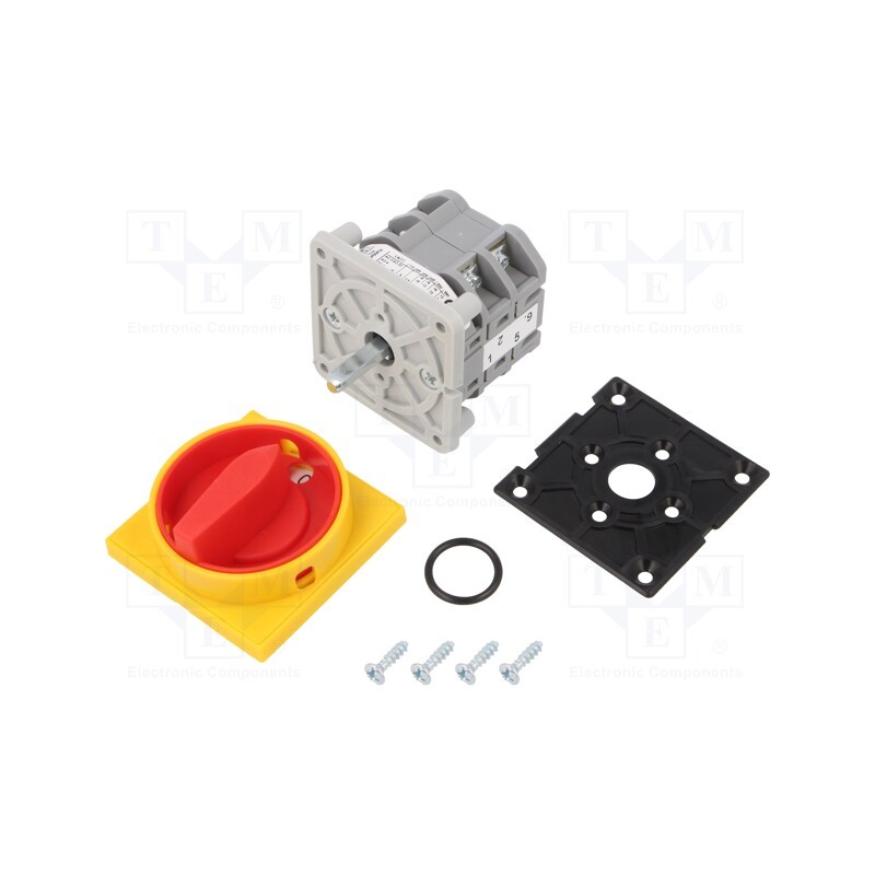 1 pcs x SPAMEL - ŁK16R-2.8211\P08 - Switch: cam switch, Stabl.pos: 2, 16A, 0-1, for building in, Pos: 2