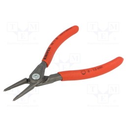 1 pcs x KNIPEX - 48 11 J0 - Pliers, for circlip, internal, 8÷13mm, Pliers len: 140mm, straight