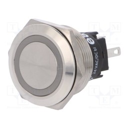 1 pcs x EAO - 82-6151.1124 - Switch: vandal resistant, Pos: 2, SPDT, 3A/240VAC, 3A/240VDC, blue