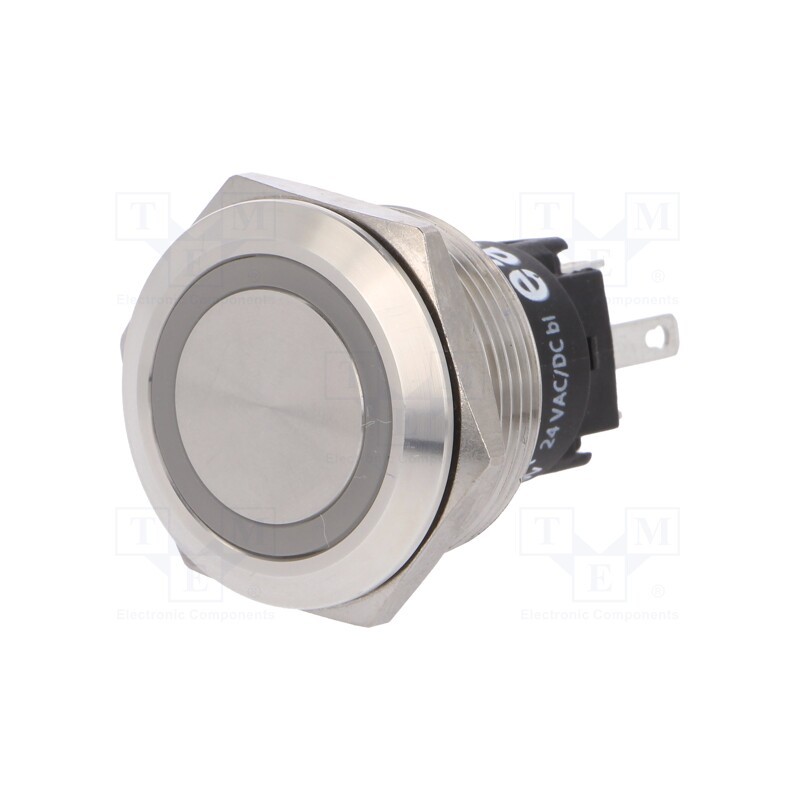 1 pcs x EAO - 82-6151.1124 - Switch: vandal resistant, Pos: 2, SPDT, 3A/240VAC, 3A/240VDC, blue