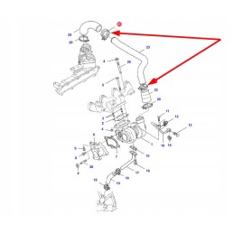 4241716m1 supercharger pipe clamp