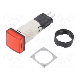 1 pcs x SCHNEIDER ELECTRIC - XB6CV4BB - Control lamp, 16mm, Harmony XB6, -25÷70°C, Illumin: LED, Ø16mm