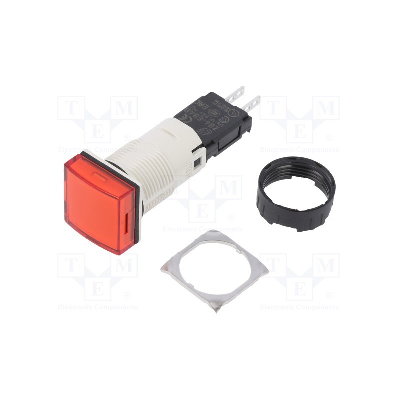 1 pcs x SCHNEIDER ELECTRIC - XB6CV4BB - Control lamp, 16mm, Harmony XB6, -25÷70°C, Illumin: LED, Ø16mm