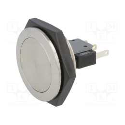 1 pcs x SCHURTER - 1241.6661.1120000 - Switch: vandal resistant, Pos: 2, SPDT, 3A/250VAC, IP67, ON-(ON)