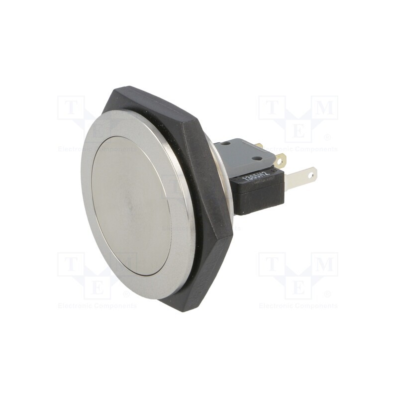 1 pcs x SCHURTER - 1241.6661.1120000 - Switch: vandal resistant, Pos: 2, SPDT, 3A/250VAC, IP67, ON-(ON)