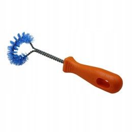 A brush for cleaning the liner and collar