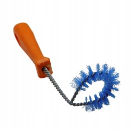 A brush for cleaning the liner and collar