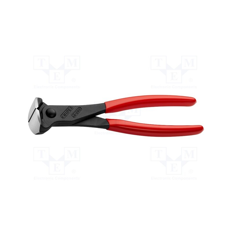 1 pcs x KNIPEX - 68 01 200 - Pliers, end,cutting, 200mm