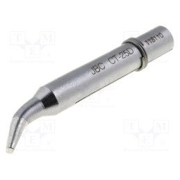 1 pcs x JBC TOOLS - 550707 - Tip, bent chisel, 3x1.8mm, for soldering iron, JBC-55N230