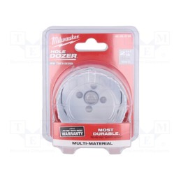 1 pcs x Milwaukee - 49560159 - Hole saw, 68mm, bimetal