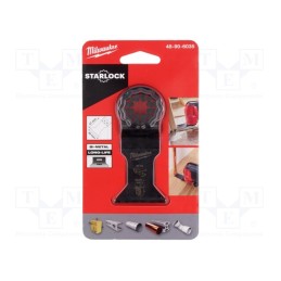 1 pcs x Milwaukee - 48906035 - Hacksaw blade, 43mm, Kind of holder: starlock®