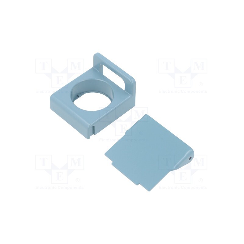 1 pcs x SCHNEIDER ELECTRIC - ZB4BZ66 - Cover, 22mm, Harmony XB4, Ø22mm, blue
