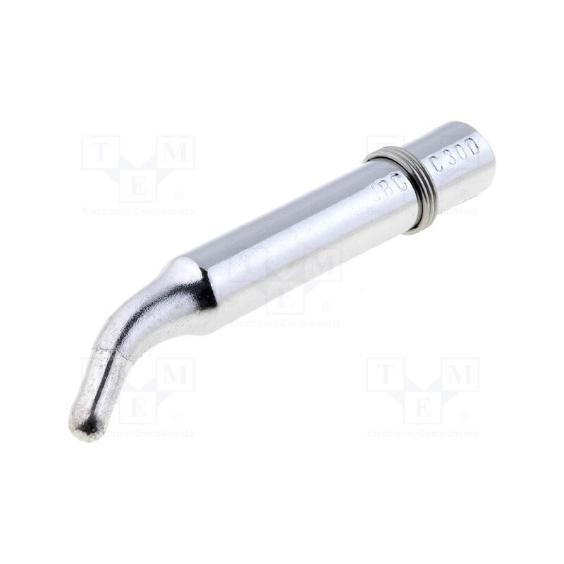 1 pcs x JBC TOOLS - 550608 - Tip, bent, 3.7mm, for soldering iron, JBC-55N230