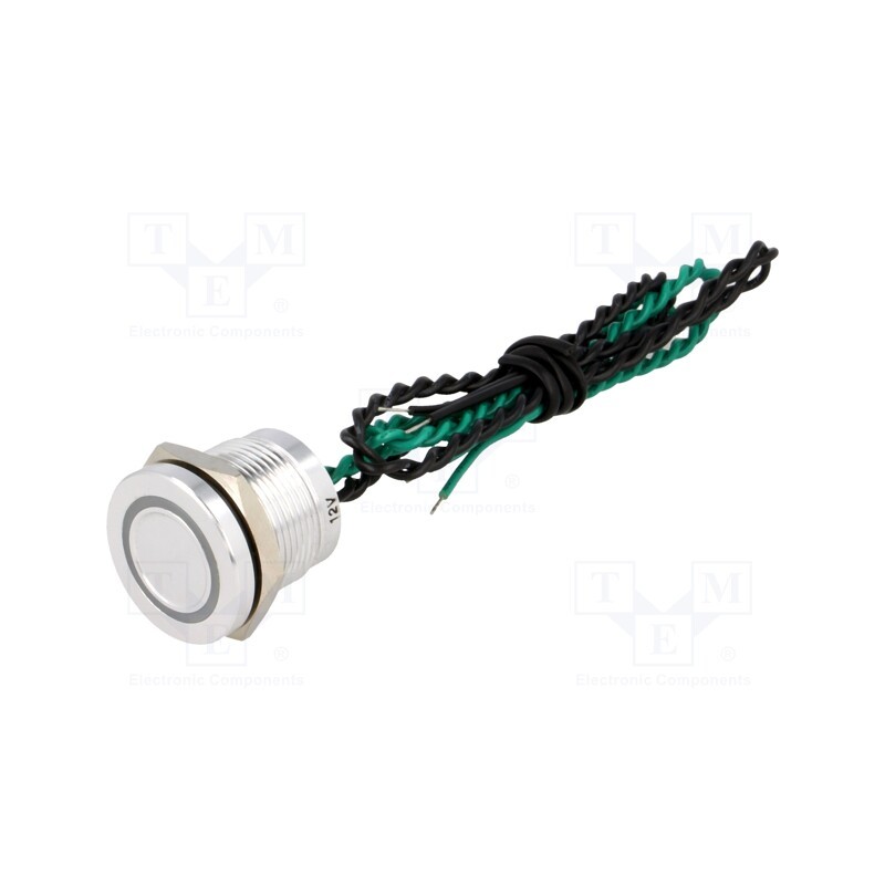 1 pcs x ONPOW - PS193P10YNT1G12VT - Switch: piezoelectric, Pos: 2, SPST-NO, 0.2A/24VAC, 0.2A/24VDC