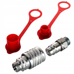 Set of quick connectors euro socket plug m22x1 5