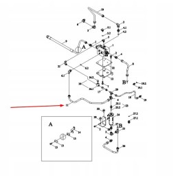 Te2s403010011bk oil pipe