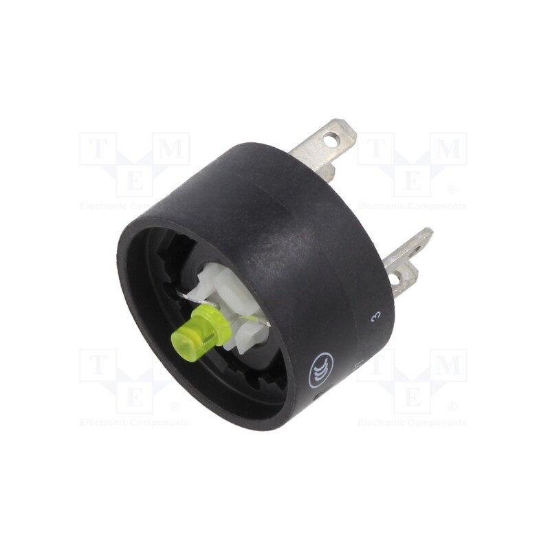 1 pcs x EAO - 84-8511.4620 - Contact block, 84, IP40, Leads: connectors 2,8x0,8mm, Contacts: NO