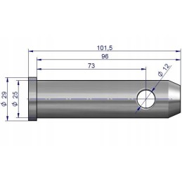 MF3 hook side plate pin