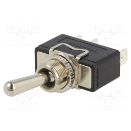 1 pcs x BULGIN - C3911BA - Switch: toggle, Pos: 2, SPDT, ON-(ON), 16A/250VAC, Toggle: round