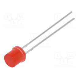1 pcs x LUCKYLIGHT - LL-503VD1E-1B - LED, 5mm, red, 70÷120mcd, 130°, Front: flat, 1.6÷2.4V, No.of term: 2