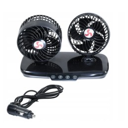 Double rotary fan 24v touch