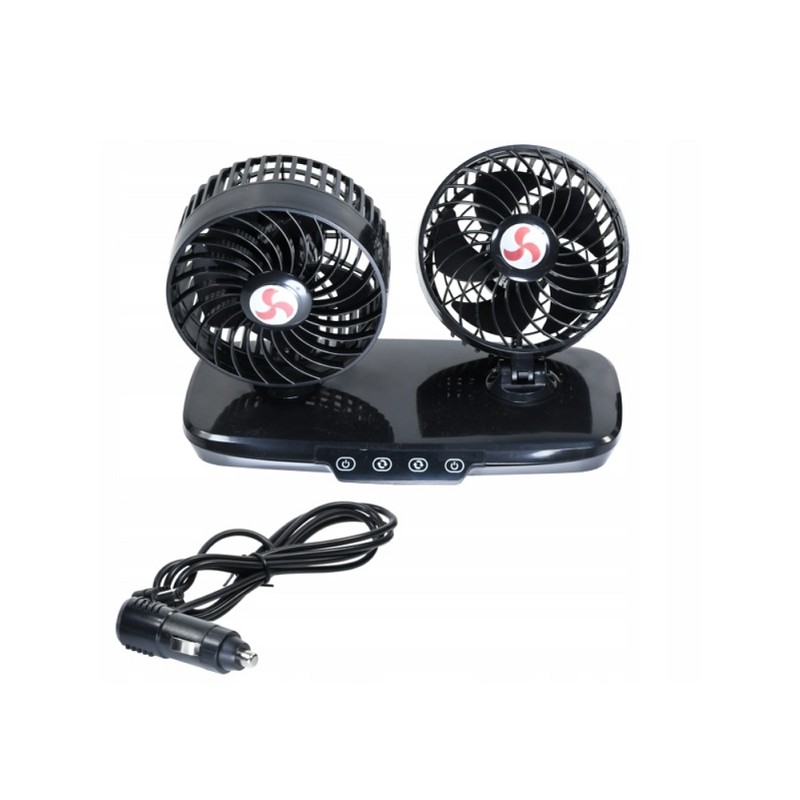 Double rotary fan 24v touch