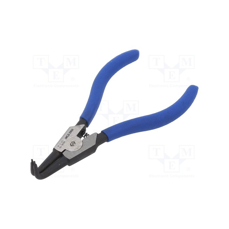 1 pcs x KING TONY - 68SB-05 - Pliers, for circlip, external, 12÷28mm, Pliers len: 125mm, angular