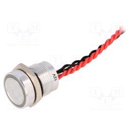 1 pcs x ONPOW - PS165P10YNT1R12V - Switch: piezoelectric, Pos: 2, SPST-NO, 0.2A/24VAC, 0.2A/24VDC