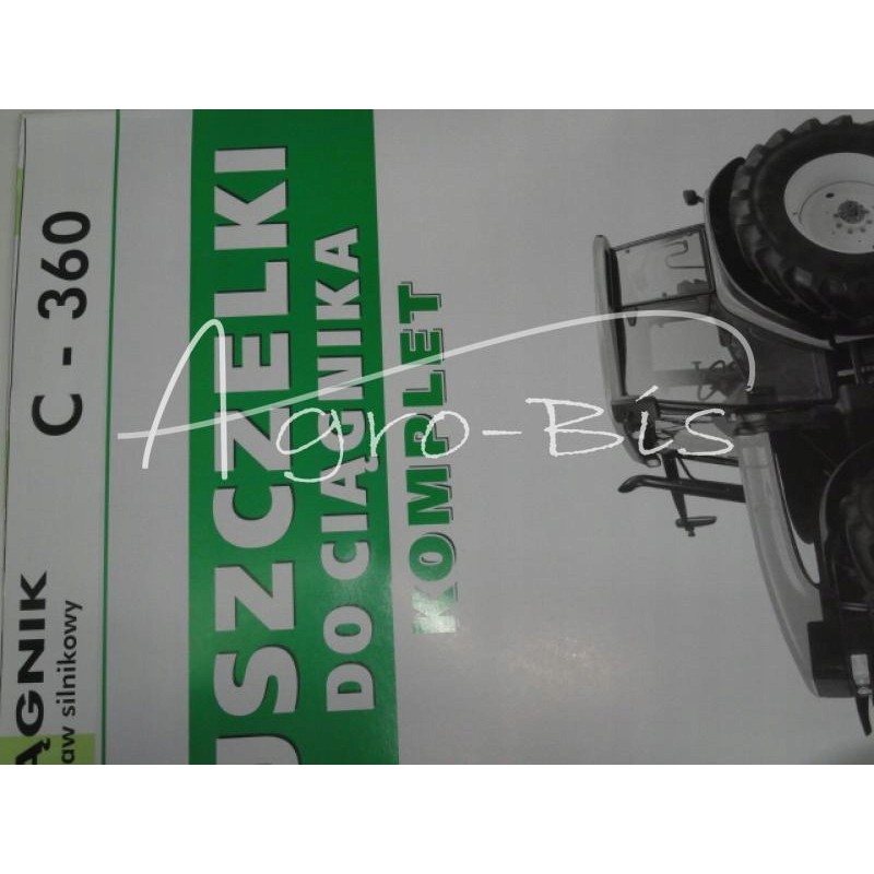 The set of gaskets for the C 360 engine is ordinary