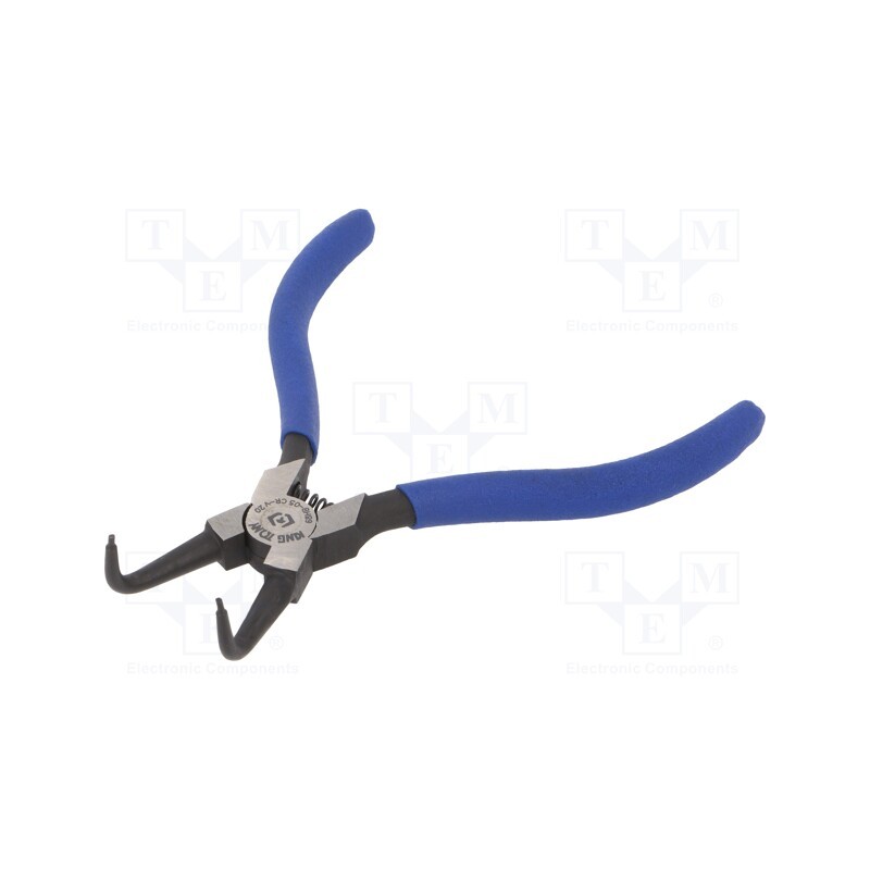 1 pcs x KING TONY - 68HB-05 - Pliers, for circlip, internal, 12÷28mm, Pliers len: 125mm, angular