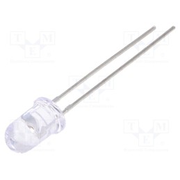 1 pcs x LUCKYLIGHT - LL-503YC2E-2BE - LED, 5mm, yellow, 600÷1000mcd, 45°, Front: convex, 1.6÷2.4V