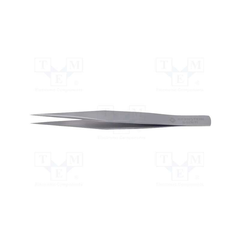 1 pcs x BERNSTEIN - 5-078-TI - Tweezers, 130mm, Blade tip shape: sharp, universal