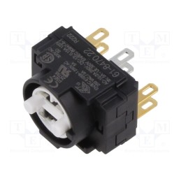 1 pcs x EAO - 61-8470.22 - Contact block, 61, -25÷55°C, Leads: connectors, Contacts: NC + NO