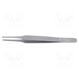 1 pcs x BERNSTEIN - 5-059-TI - Tweezers, 125mm, Blades: narrowed, Blade tip shape: flat,rounded