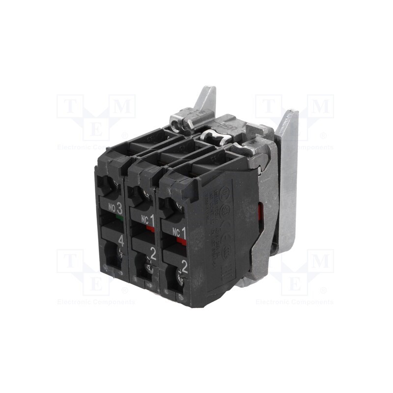 1 pcs x SCHNEIDER ELECTRIC - ZB4BZ141 - Contact block, 22mm, Harmony XB4, -25÷70°C, front fixing