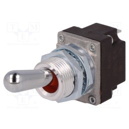 1 pcs x HONEYWELL - 1MT1-8 - Switch: toggle, Pos: 2, SPDT, ON-(ON), 5A/28VDC, -40÷85°C, IP68, MT