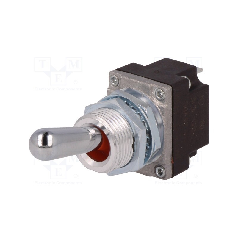 1 pcs x HONEYWELL - 1MT1-8 - Switch: toggle, Pos: 2, SPDT, ON-(ON), 5A/28VDC, -40÷85°C, IP68, MT