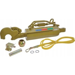 Top connector, hydraulic hook with ball, cat. 3, oe 90