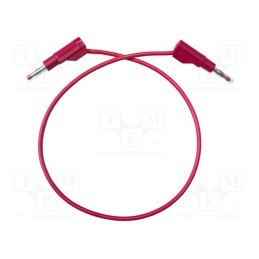 1 pcs x MUELLER ELECTRIC - BU-P4911B-60-2 - Test lead, 20A, banana plug 4mm,both sides, Urated: 1kV, Len: 1.5m