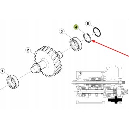 7700046359 output shaft spacer