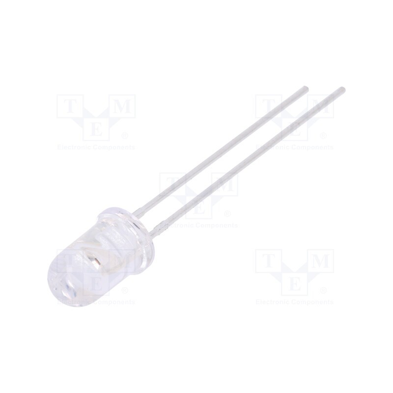 1 pcs x LUCKYLIGHT - LL-503YC2E-4CE - LED, 5mm, yellow, 1300÷2200mcd, 45°, Front: convex, 1.6÷2.4V