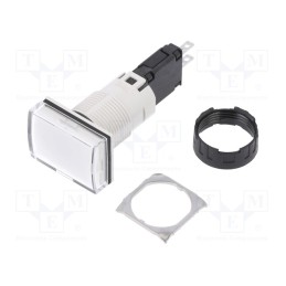 1 pcs x SCHNEIDER ELECTRIC - XB6DV1BB - Control lamp, 16mm, Harmony XB6, -25÷70°C, Illumin: LED, Ø16mm