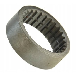 Sleeve, splined clamp, toothed clutch p