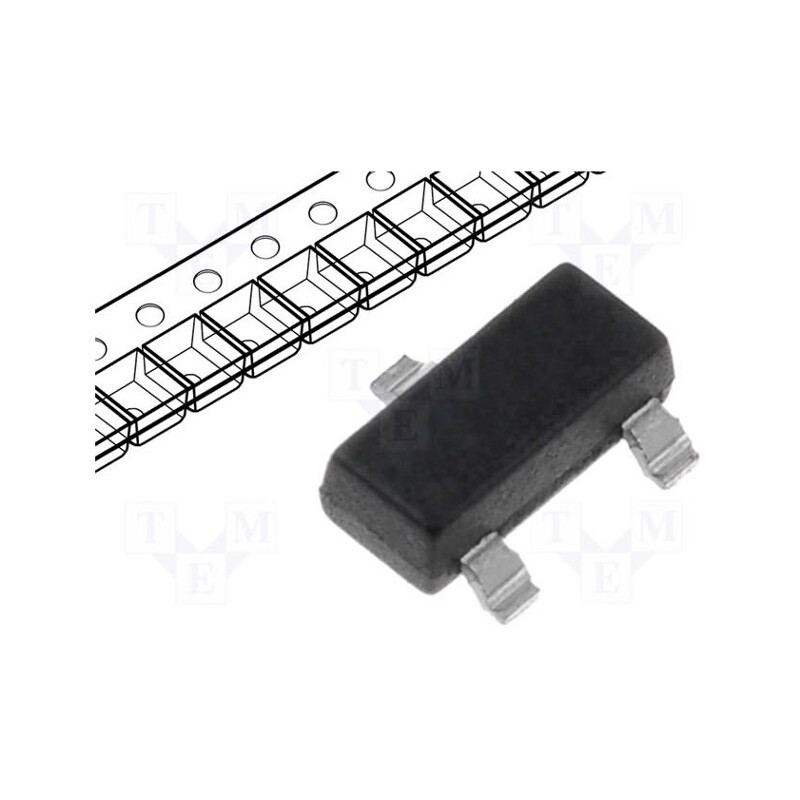 1 pcs x MICROCHIP TECHNOLOGY - MCP1703T-3002E/CB - IC: voltage regulator, LDO,linear,fixed, 3V, 0.25A, SOT23A, SMD